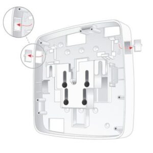 AP-220-MNT-W3 | HPE White Low Profle Box Style Secure Large Ap Flat Surface Mount Kit For Aruba AP-200 series
