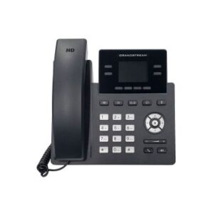 GRP2612W | Grandstream 2-Lines Dual-Port Ethernet 2.4-inch LCD Wi-Fi Carrier Grade VoIP Phone