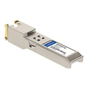 QFXSFP1GETAO-AOIT | AddOn Juniper QFX-SFP-1GE-T Compatible SFP XCVR SFP (mini-GBIC) XCVR module GigE