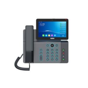 V67 Fanvil - 20-Lines Dual-Port Ethernet 7-inch Multi-Touch Screen Bluetooth Wi-Fi Flagship Video VoIP Phone